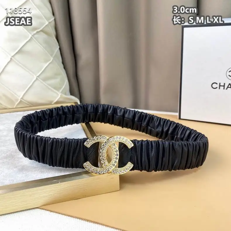Chanel belt弹力带 30mm-S-XL 8L03